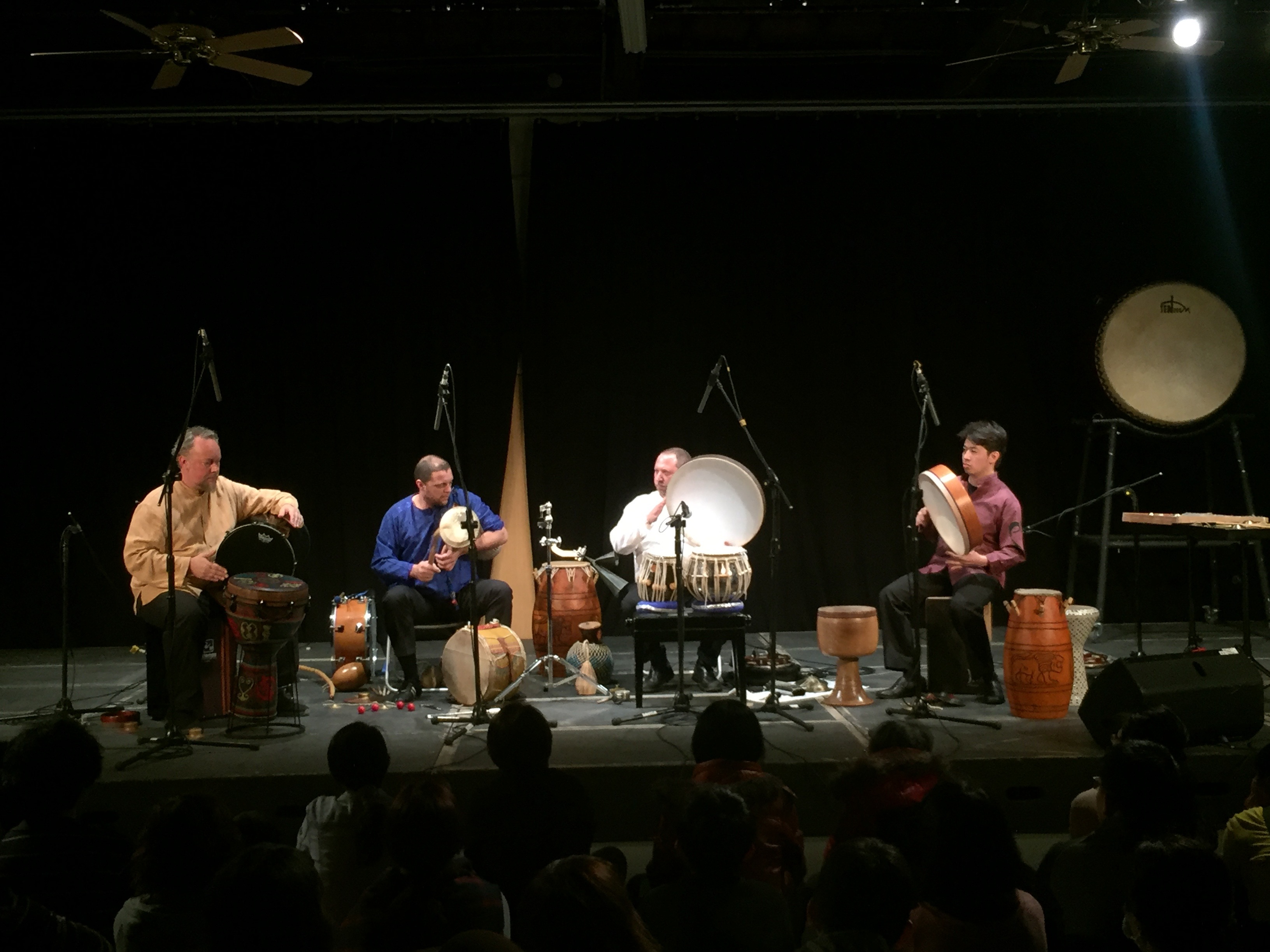 Hands On\'Semble at Ten Drum in Taiwan with special guest Andy Cheng February 2016