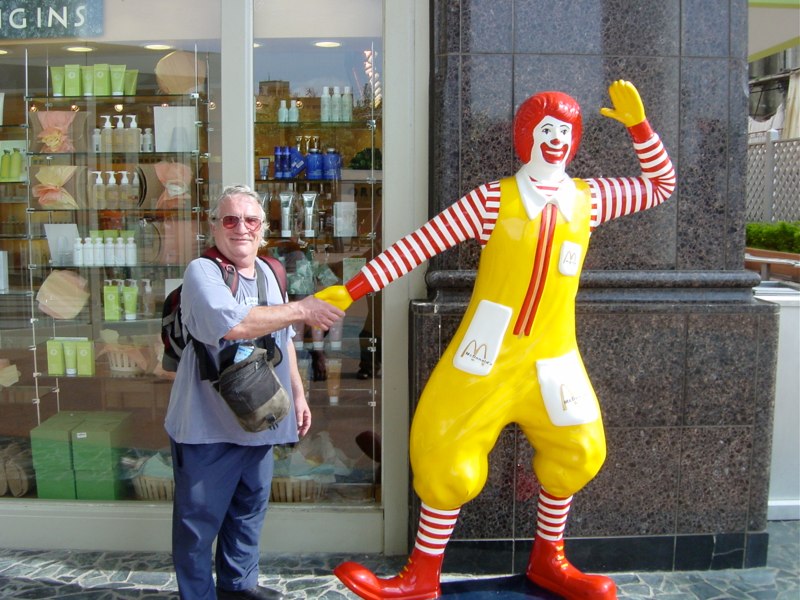 John with Ronald - Taiwan 2003