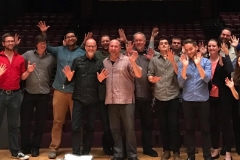 Hands On\'Semble with Terry Longshore and percussion students and faculty at Southern Oregon University - April 2017